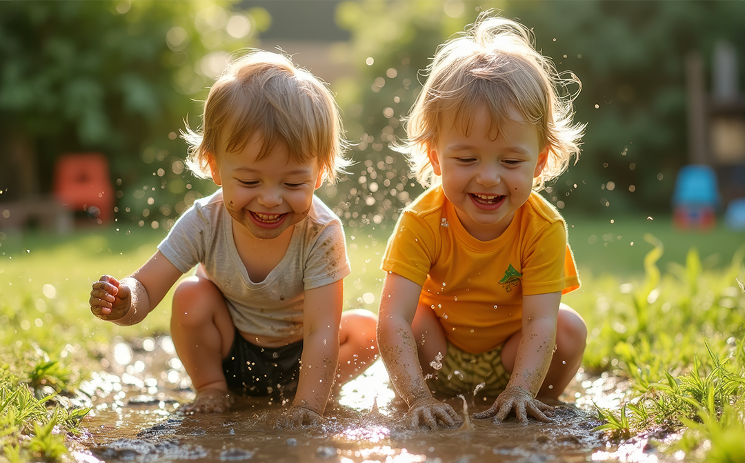 Playing in Mud and Dirt Can Boost Your Child’s Immune System