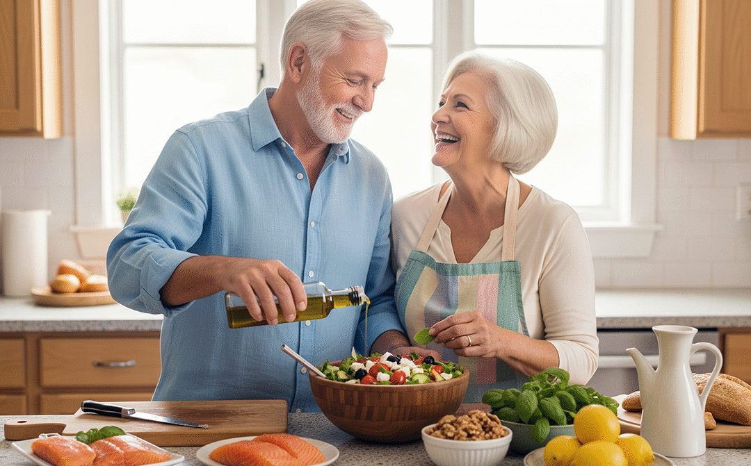 Older Adults Who Follow Healthy Diets Accumulate Chronic Diseases More Slowly