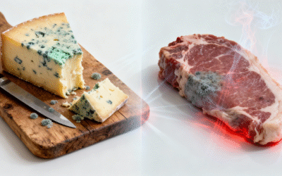 Why You Can Salvage Moldy Cheese but Never Spoiled Meat