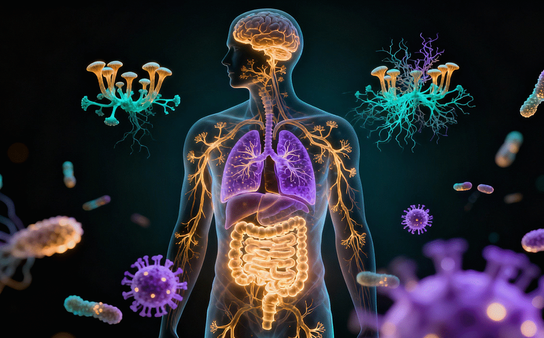 The Fungi Living in the Body Play an Important Role in Health