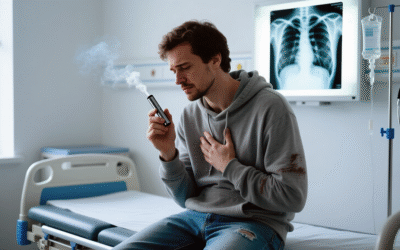 How Vaping Primes the Lungs for COVID Damage